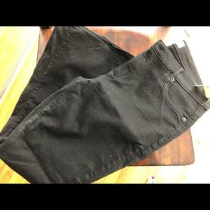 GAP Baby Boot Black denim jeans 33 Short